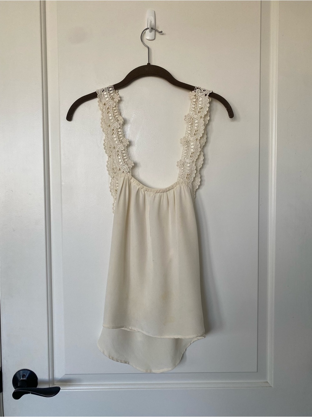 Stone Cold Fox Cream Lace Blouse